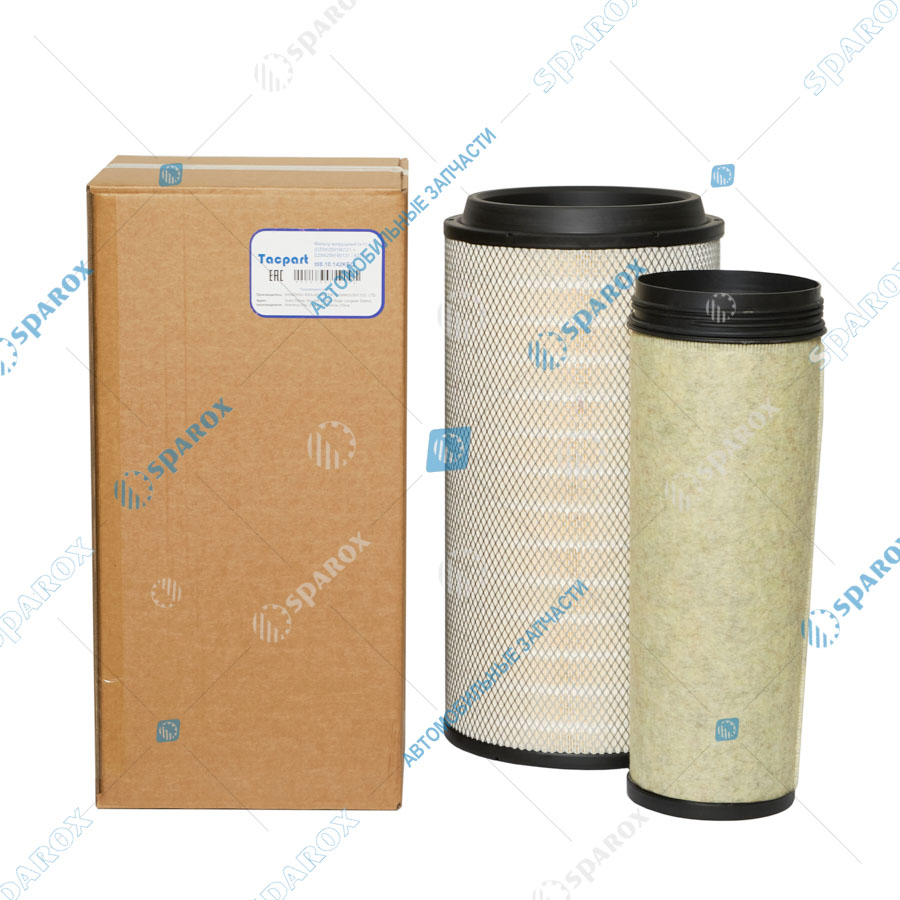 Tacpart-t08.10.142KEQ Фильтр воздушный (к-т) SHACMAN (DZ9X259190121 + DZ9X259190131/K2751)