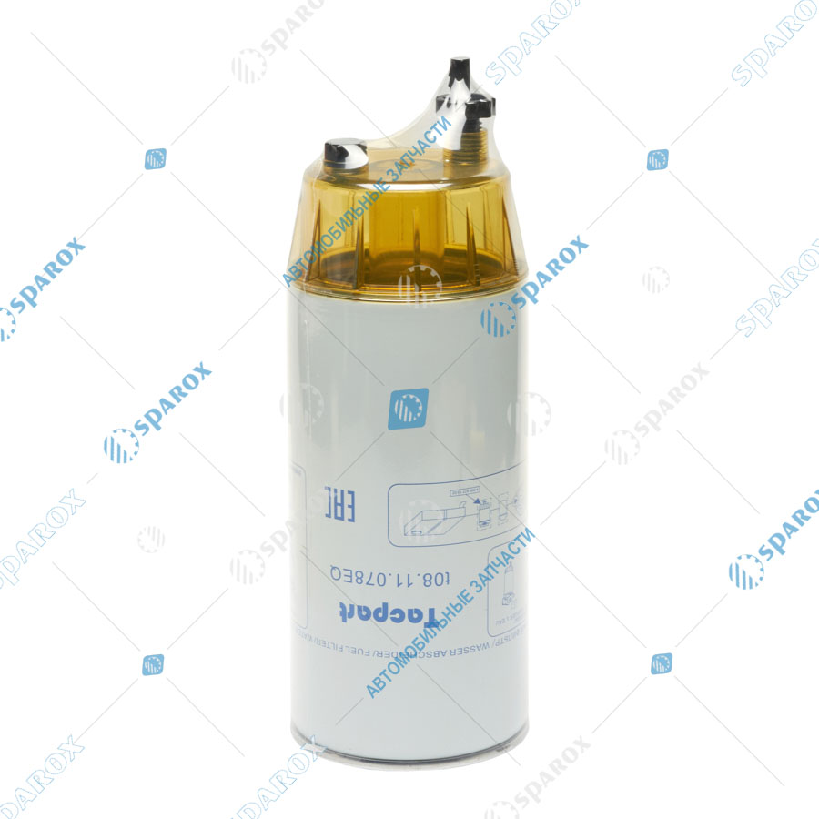 Tacpart-t08.11.078EQ Фильтр топливный со стаканом МАЗ с дв. Евро-3, КАМАЗ, MB, MAN (Т6403/1/A0004770103/WK1080/7x)