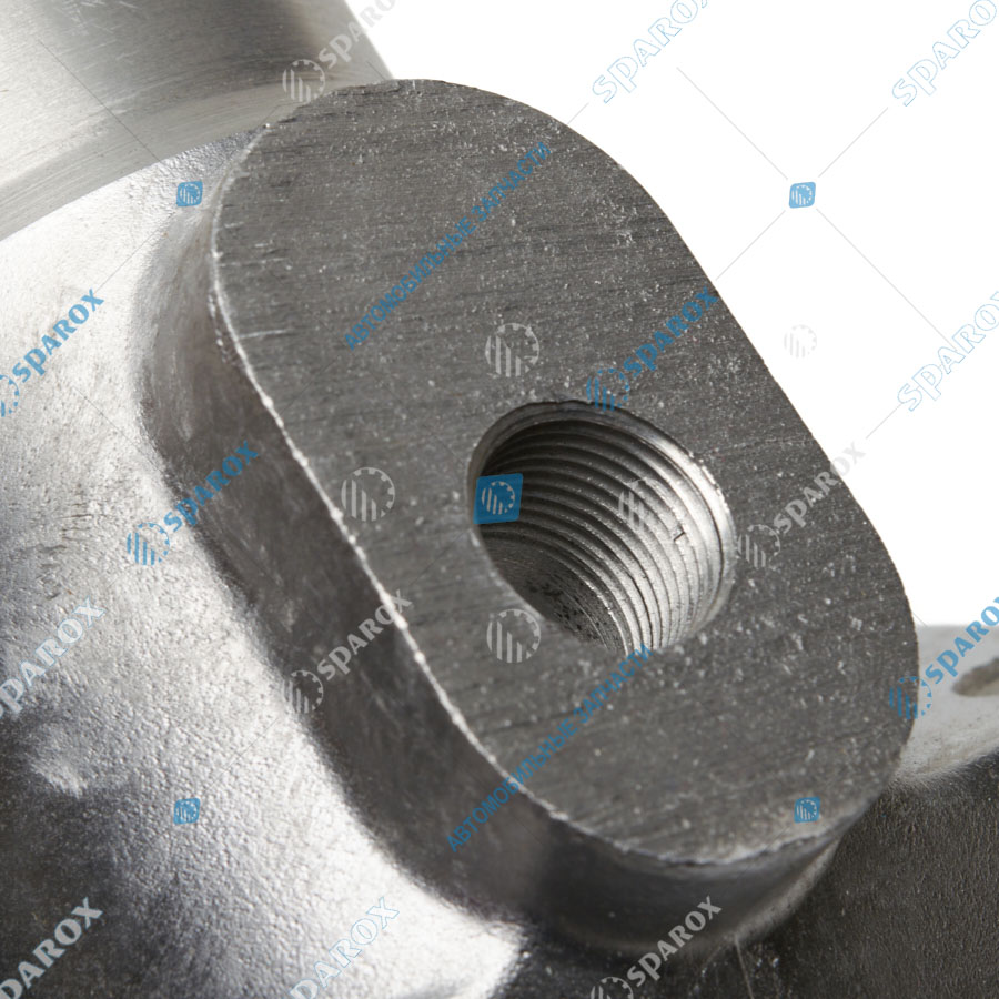 7601-1013710 Крышка теплообменника 7601 задняя МАЗ, КрАЗ, УРАЛ (алюминиевая)