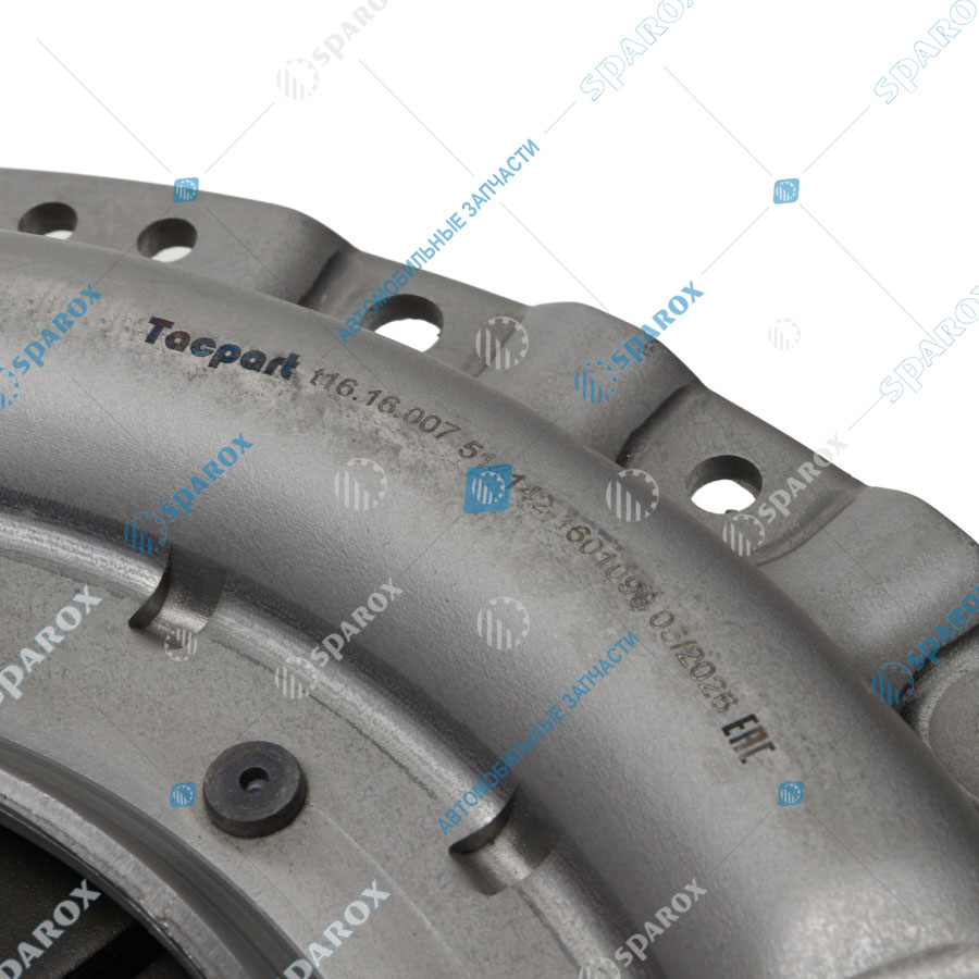 Tacpart-t16.16.007 Диск сцепления нажимной (корзина лепестковая) (514142-1601090)