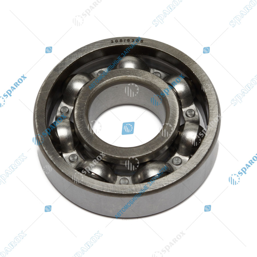 пк 305 (6305) Подшипник 305 (6305) шариковый радиальный однорядный открытый (25х62х17)