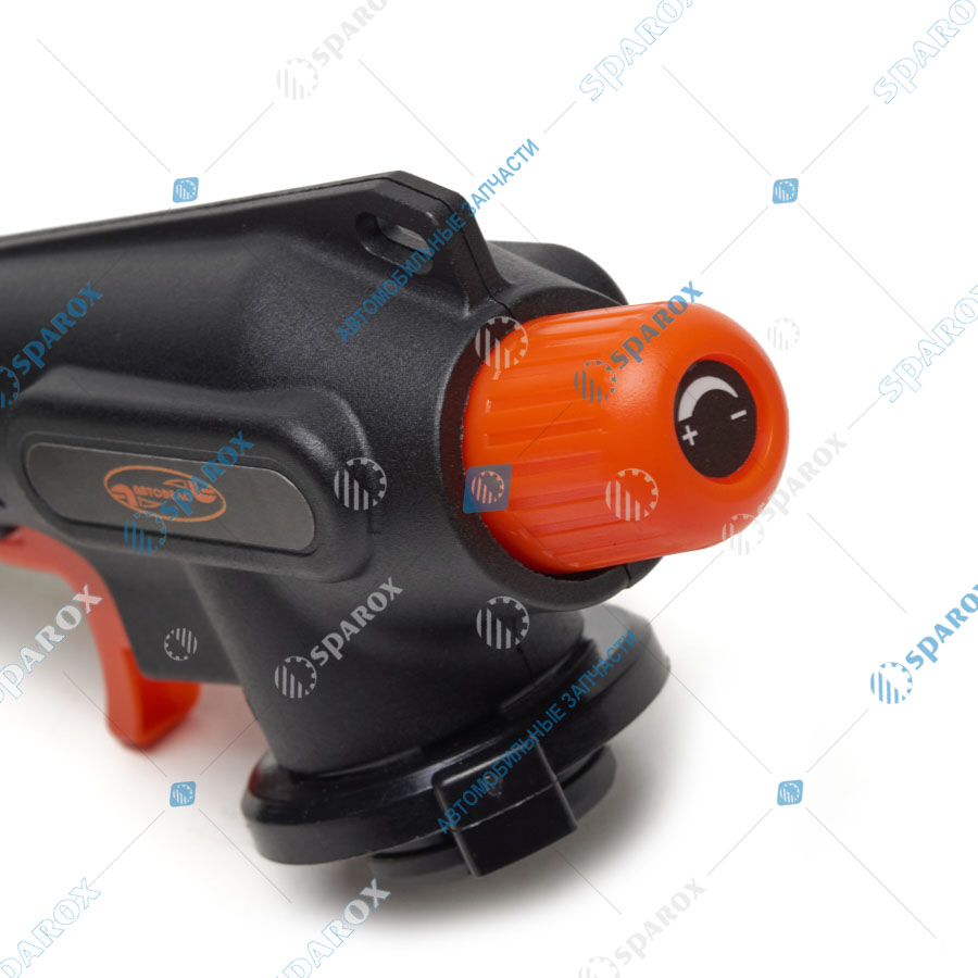 АвтоDело-44120 Горелка газовая (испаритель, пьезоподжиг, АВS пластик, под цанговый баллон) 44120 (АвтоDело)