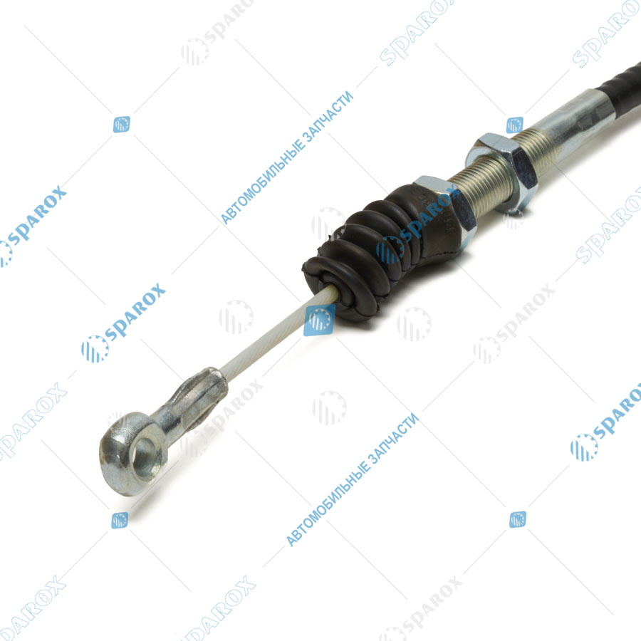 3307-3508068-05 Трос ручного тормоза передний длинный ГАЗ-3307, 3309 (ОАО ГАЗ) 3307-3508068-04