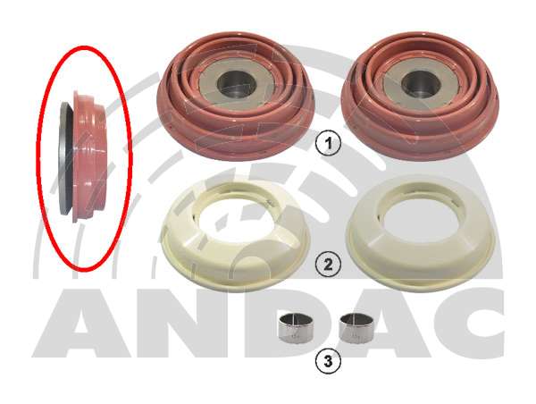 ANDTECH-0810 10103 Ремкомплект суппорта SN