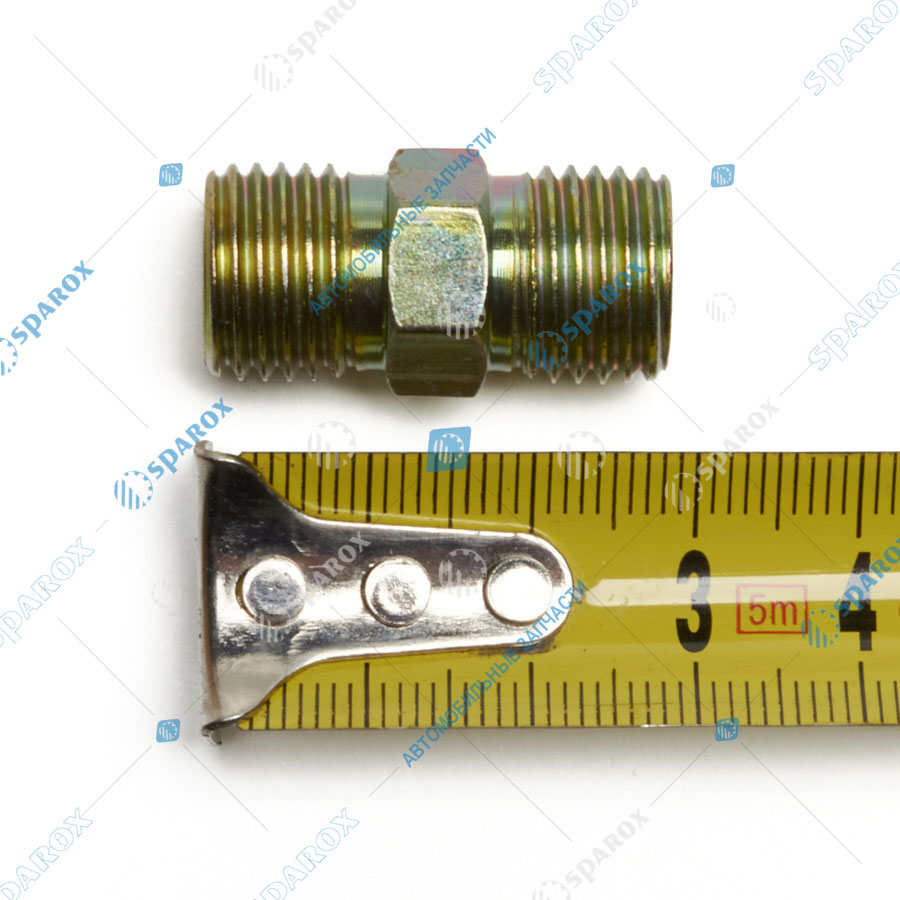 ДАЛИ-авто-DA-NP361 Фитинг метал. разборный трубки ПВХ  8/6 (10 шт уп) (400 шт кор)