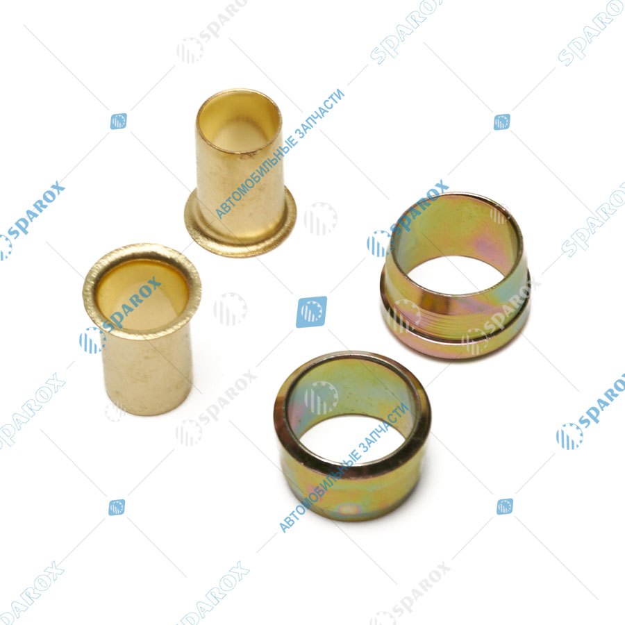 ДАЛИ-авто-DA-NP363 Фитинг метал. разборный трубки ПВХ 12/9 (10 шт уп) (250 шт кор)