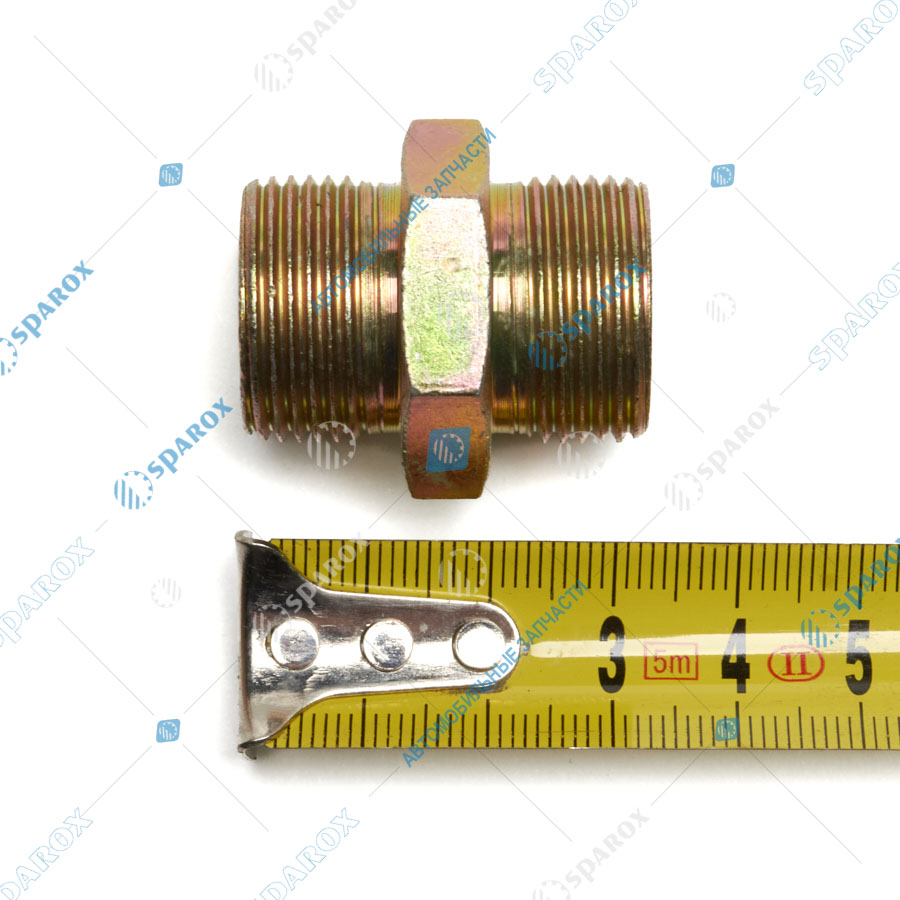 DA-NP364 Фитинг металлический разборный трубки ПВХ 15/12