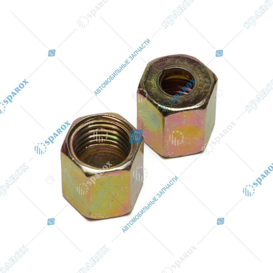 ДАЛИ-авто-DA-00475 Фитинг метал. разборный трубки ПВХ  6/4 (500, 1000 шт уп)