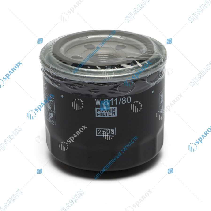 MANN-FILTER-W811/80 Фильтр масляный HYUNDAI Sonata,Accent,Lantra KIA Rio 3,Cerato MANN