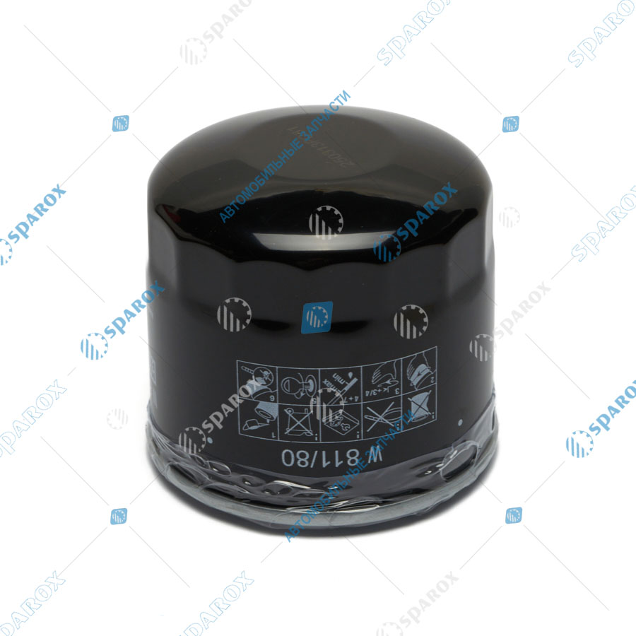MANN-FILTER-W811/80 Фильтр масляный HYUNDAI Sonata,Accent,Lantra KIA Rio 3,Cerato MANN