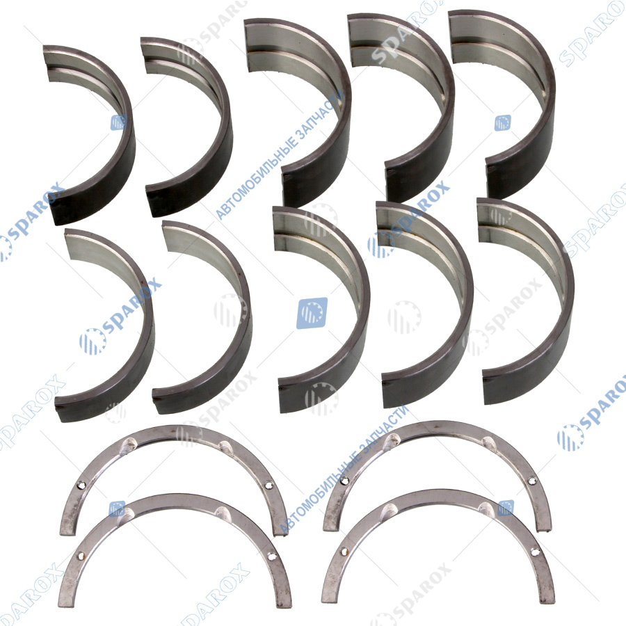 А-01-А23.01-116-01//К/Н2 Вкладыши коренные АМЗ А-01 Н2 (104,75 мм) (ТЗПС) (ЗПС)