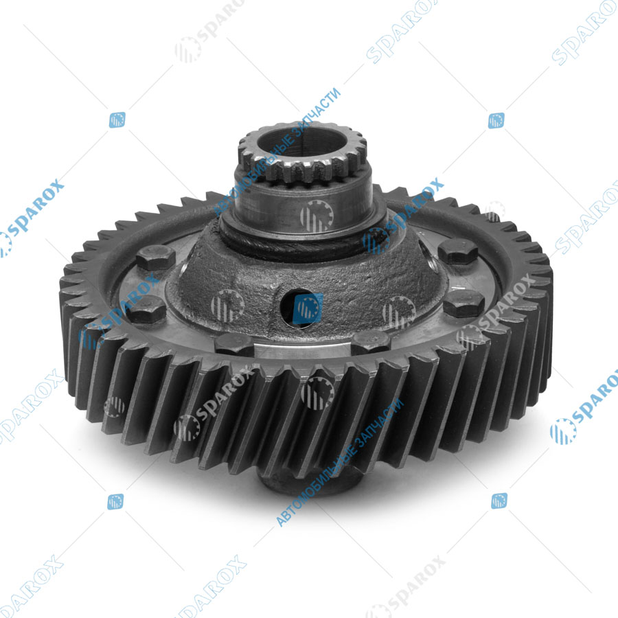 4320Х-2403010-12 Дифференциал заднего моста УРАЛ z=49 с блокировкой межколесного дифференциала (БМКД) нет внутренних колец подшипника в сборе (АО АЗ УРАЛ)