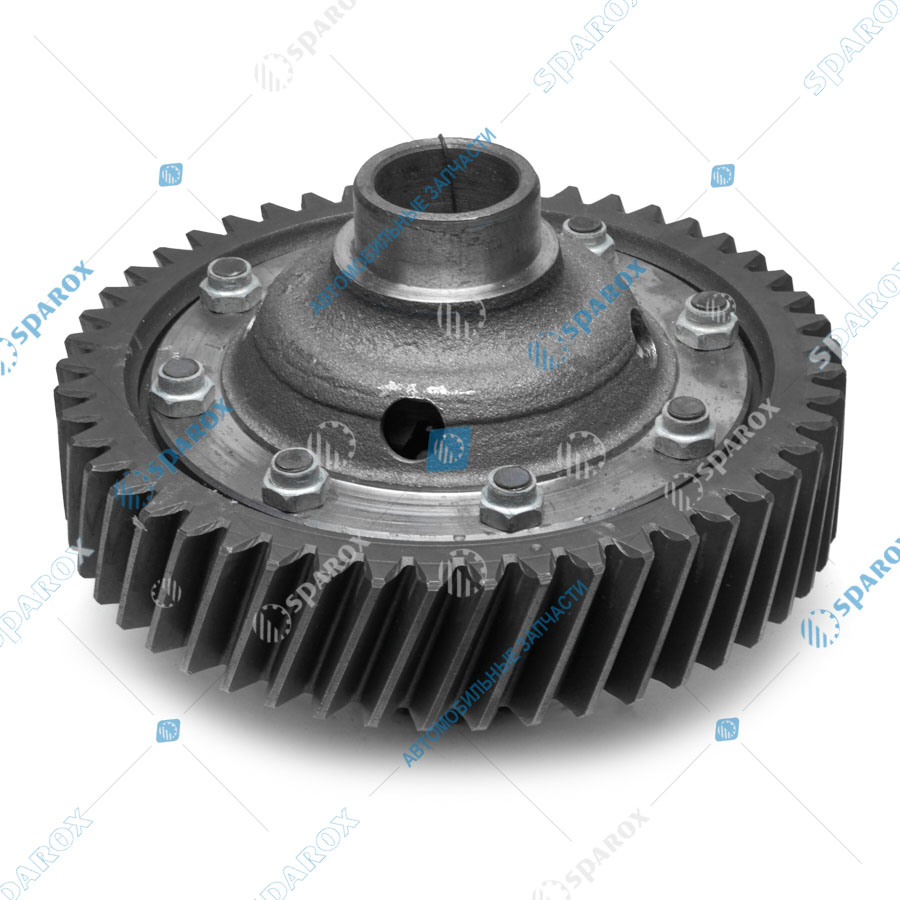 4320Х-2403010-12 Дифференциал заднего моста УРАЛ z=49 с блокировкой межколесного дифференциала (БМКД) нет внутренних колец подшипника в сборе (АО АЗ УРАЛ)