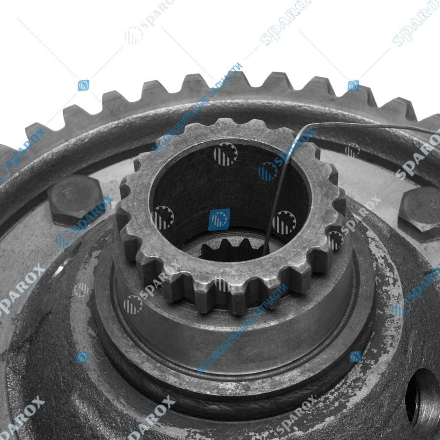 5557Х-2403010-02 Дифференциал заднего моста УРАЛ z=48 с блокировкой межколесного дифференциала (БМКД) в сборе (АО АЗ УРАЛ)