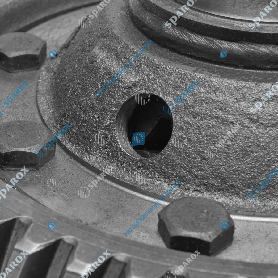 5557Х-2403010-02 Дифференциал заднего моста УРАЛ z=48 с блокировкой межколесного дифференциала (БМКД) в сборе (АО АЗ УРАЛ)