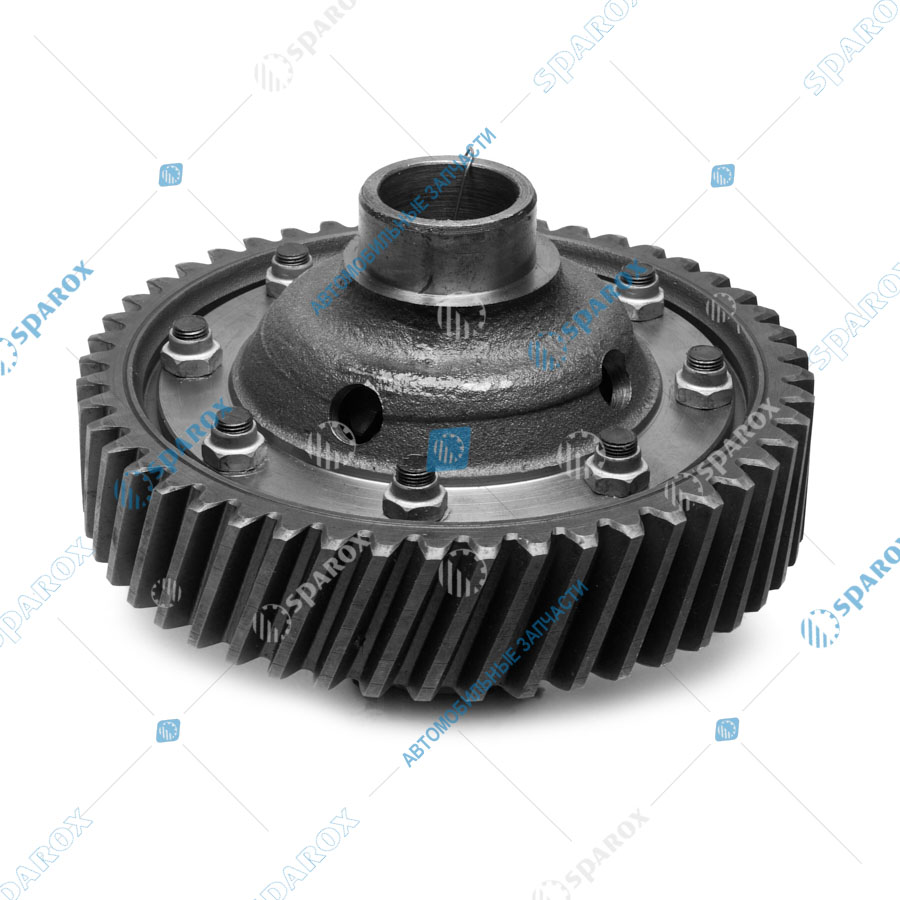 5557Х-2403010-02 Дифференциал заднего моста УРАЛ z=48 с блокировкой межколесного дифференциала (БМКД) в сборе (АО АЗ УРАЛ)